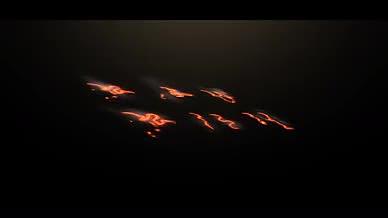 火焰漩涡燃烧演绎标志LOGO片头动画工程文件视频的预览图